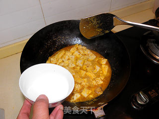 张牙舞爪的季节很疯狂——【虾粉豆腐】的做法步骤：6