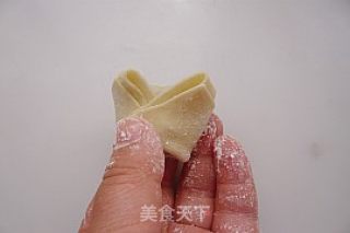 馄饨的包法的做法步骤：9