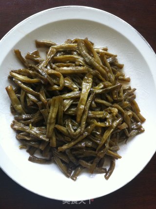 干烤长豇豆的做法步骤：5