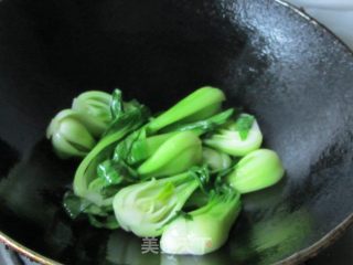 香菇快炒青菜的做法步骤：6