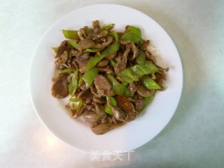 小炒鸭胗的做法步骤：10