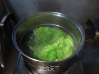 白菜馅饼的做法步骤：2