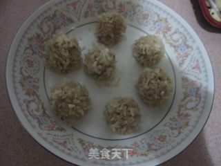 糯米小肉丸的做法步骤：4
