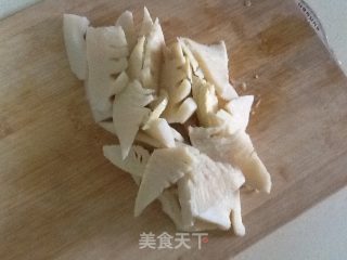 双笋鸡片的做法步骤：3