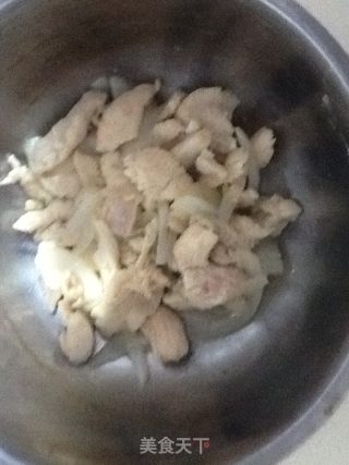 双笋鸡片的做法步骤：6