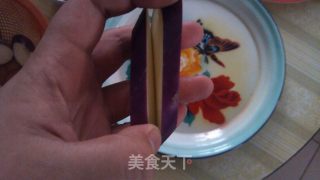 炸茄盒的做法步骤：2