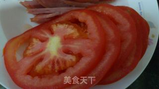 微波吐司披萨的做法步骤：2