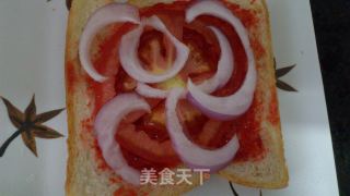 微波吐司披萨的做法步骤：7