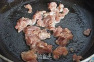 胡萝卜炒肉的做法步骤：3