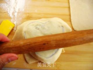 心形大肚馅饼的做法步骤：7