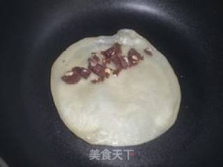 香蕉巧克力煎饼的做法步骤：10