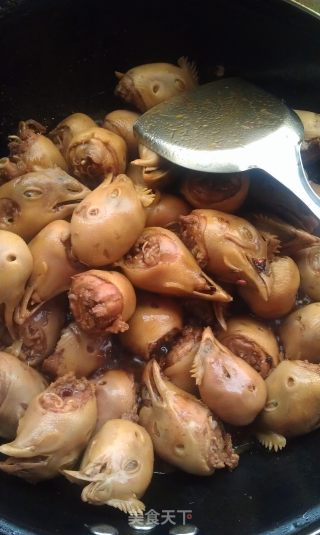 自制卤鸡头的做法步骤：3
