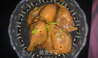 自制卤鸡头的做法步骤：5