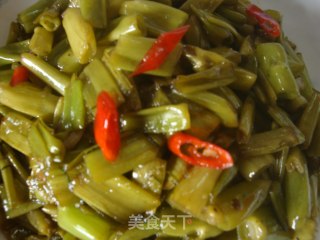 空心菜梗的另类吃法~素炒空心菜梗，酸酸甜甜好味道的做法步骤：6
