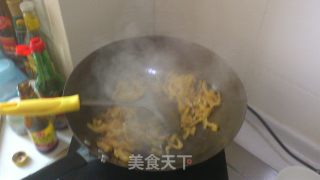 榨菜毛豆炒肉丝的做法步骤：3