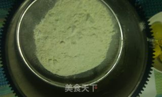 【微波炉】抹茶格子曲奇的做法步骤：3