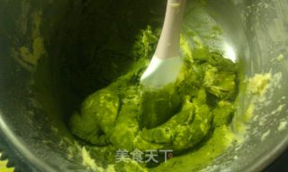 【微波炉】抹茶格子曲奇的做法步骤：6