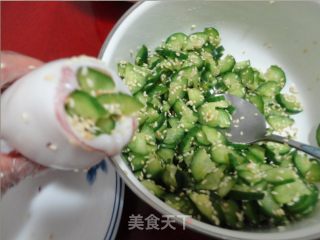 鱿鱼翡翠的做法步骤：7