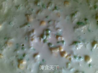 槐花玉米饼的做法步骤：7