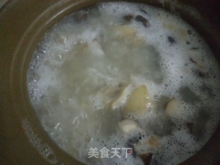 爽滑香菇鸡肉粥的做法步骤：4
