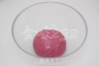 紫薯酥的做法步骤：16