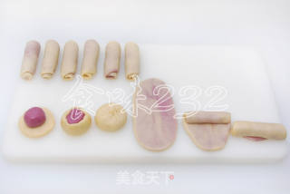 紫薯酥的做法步骤：19