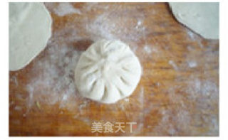 香菇虾皮小白菜素盒子的做法步骤：10