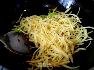 花样土豆——香辣炒脆土豆丝的做法步骤：16