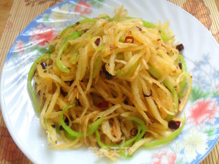 花样土豆——香辣炒脆土豆丝的做法步骤：18