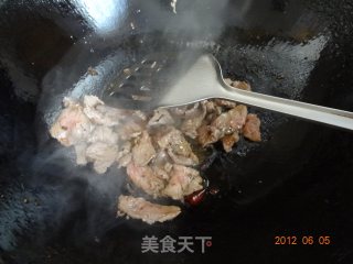 青笋肉片的做法步骤：3