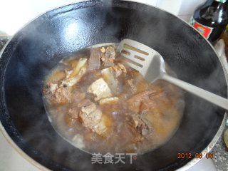 排骨芸豆炖土豆的做法步骤：4