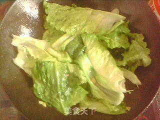 清炒生菜的做法步骤：2