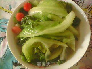 清炒生菜的做法步骤：3