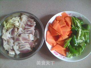 小炒肉的做法步骤：4