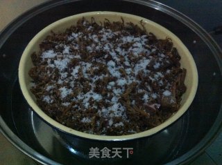 梅菜笋干蒸鸭的做法步骤：3