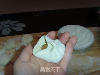 纯肉馅蒸包~嗷嗷香！的做法步骤：9