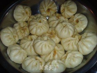 纯肉馅蒸包~嗷嗷香！的做法步骤：12