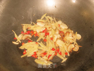 小米辣薄荷炒肉的做法步骤：5