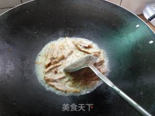 苦瓜炒肉脯的做法步骤：6