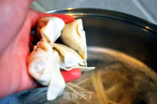 虾仁三鲜馄饨&馄饨面的做法步骤：14