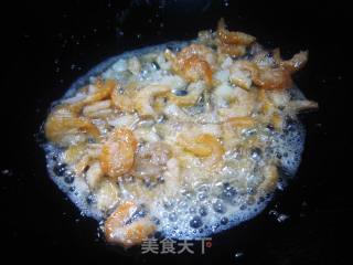 海米盖菜的做法步骤：2