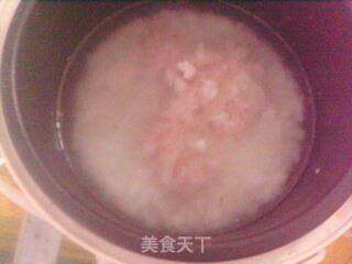 廋肉青菜粥的做法步骤：2