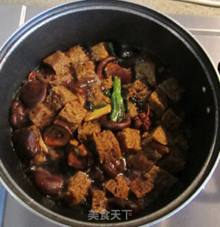 香菇烤麸的做法步骤：5