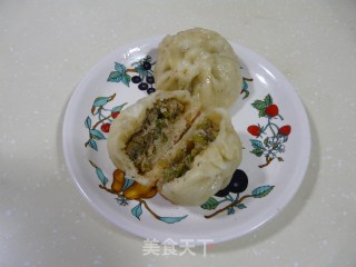 香香的芹菜馅水煎包的做法步骤：13