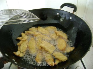 香酥嫩炸鸡片--附送鸡胸的处理方法的做法步骤：13