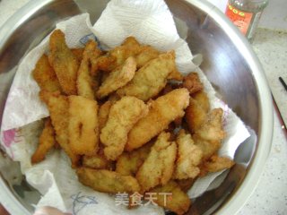 香酥嫩炸鸡片--附送鸡胸的处理方法的做法步骤：15