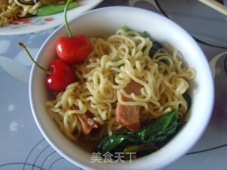 快速解决午餐之------炒面的做法步骤：7