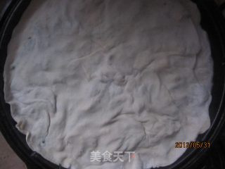 菠菜鸭蛋饼的做法步骤：14