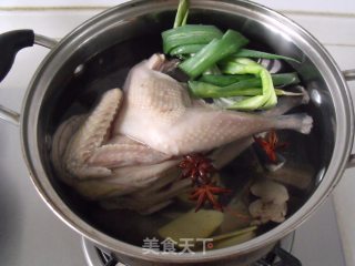 香葱手撕鸡的做法步骤：3