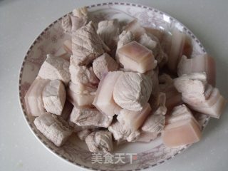 四季豆烧肉的做法步骤：1